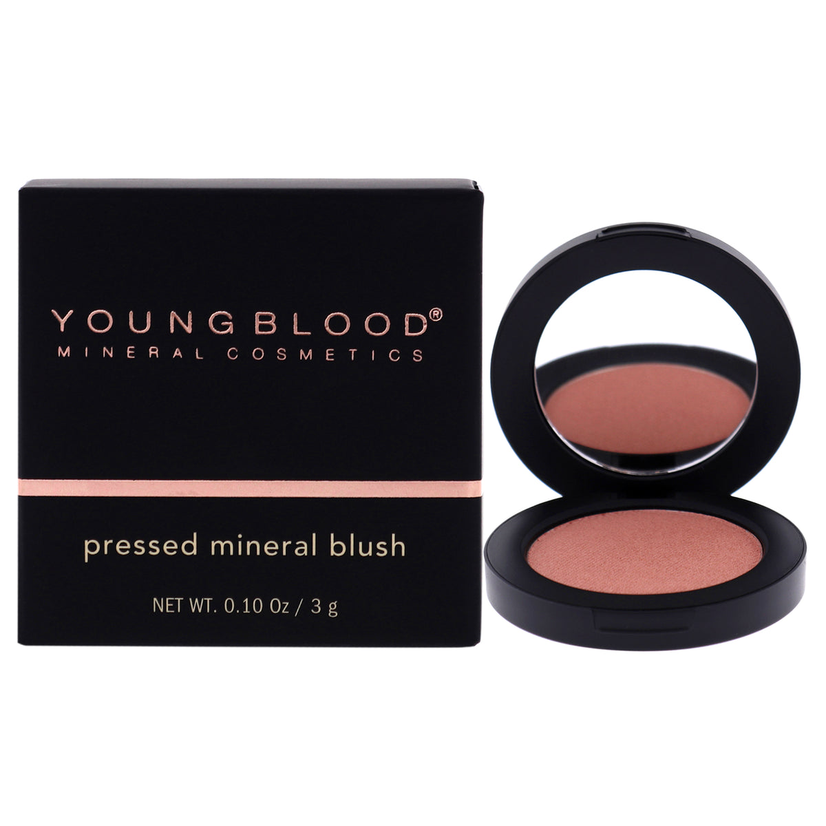 Pressed Mineral Blush  Sugar Plum by Youngblood for Women  010 oz Blush