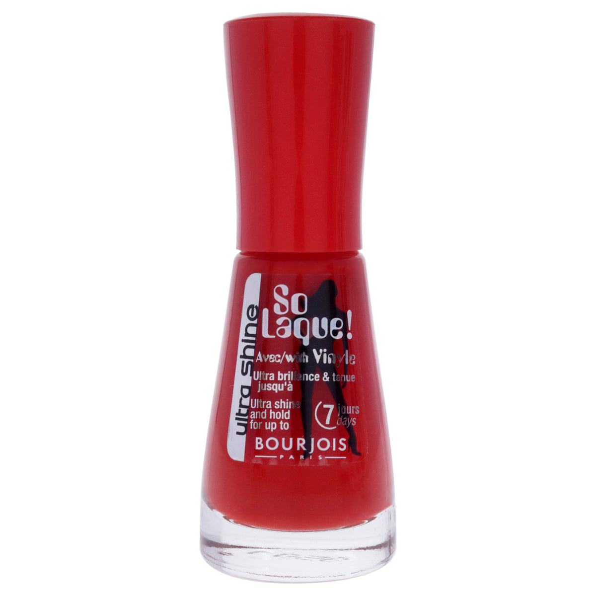 So Laque Ultra Shine  25 Rouge Casino by Bourjois for Women  03 oz Nail Polish