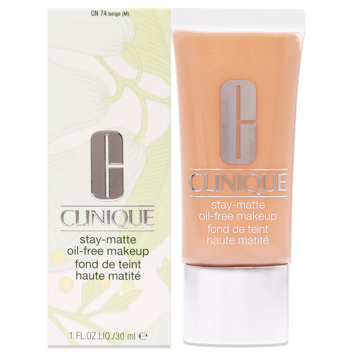 StayMatte OilFree Makeup  CN 74 Beige  Dry Combination To Oily by Clinique for Women  1 oz Makeup