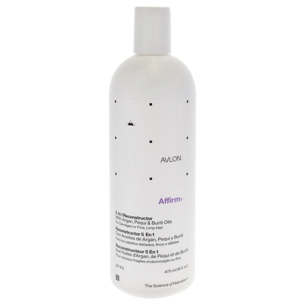 Affirm 5 In 1 Reconstructor by Avlon for Unisex  16 oz Treatment