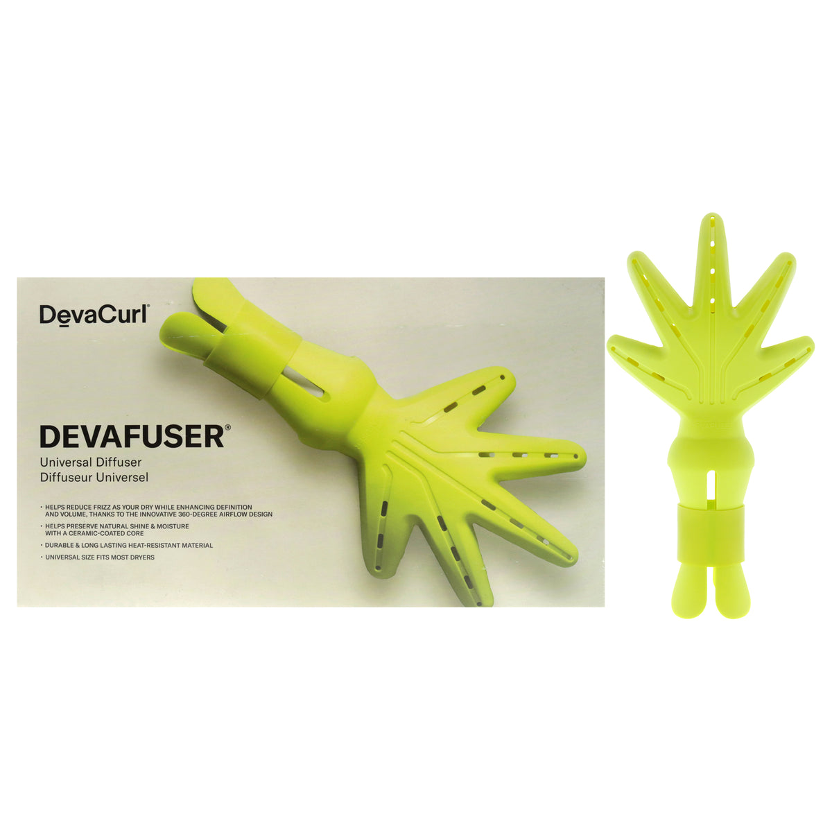 DevaFuser Universal Diffuser by DevaCurl for Unisex  1 Pc Diffuser