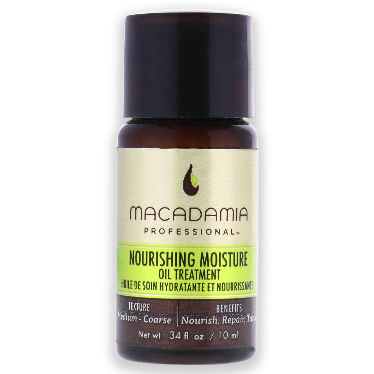 Nourishing Moisture Oil Treatment by Macadamia Oil for Unisex  034 oz Treatment