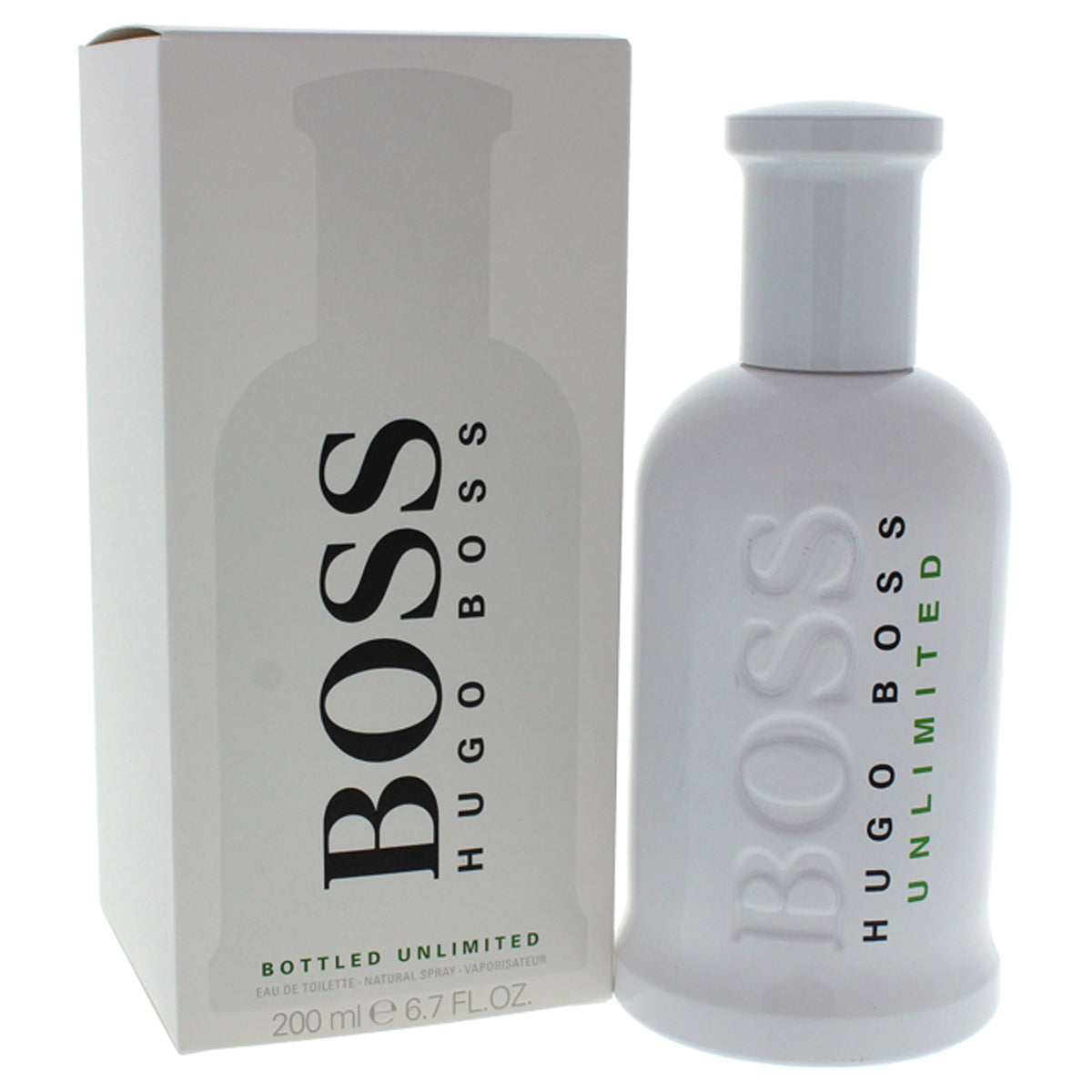 Boss Bottled Unlimited by Hugo Boss for Men  67 oz EDT Spray