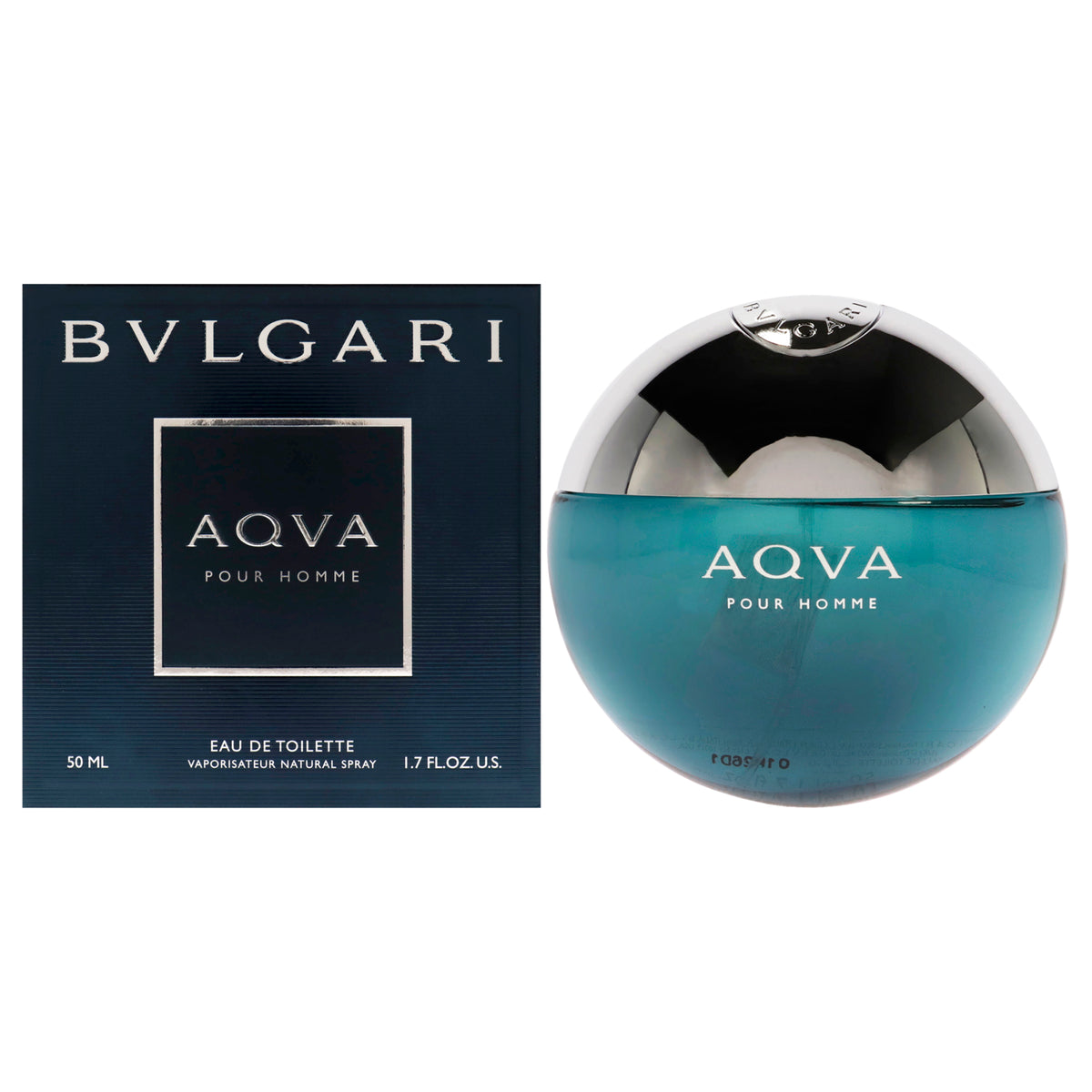 Bvlgari Aqva Pour Homme by Bvlgari for Men  17 oz EDT Spray