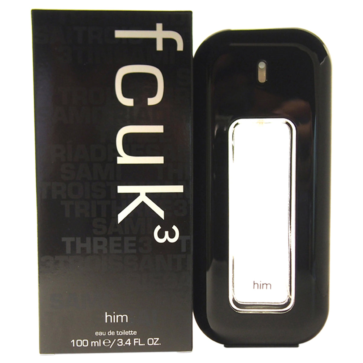 fcuk 3 by French Connection UK for Men  34 oz EDT Spray