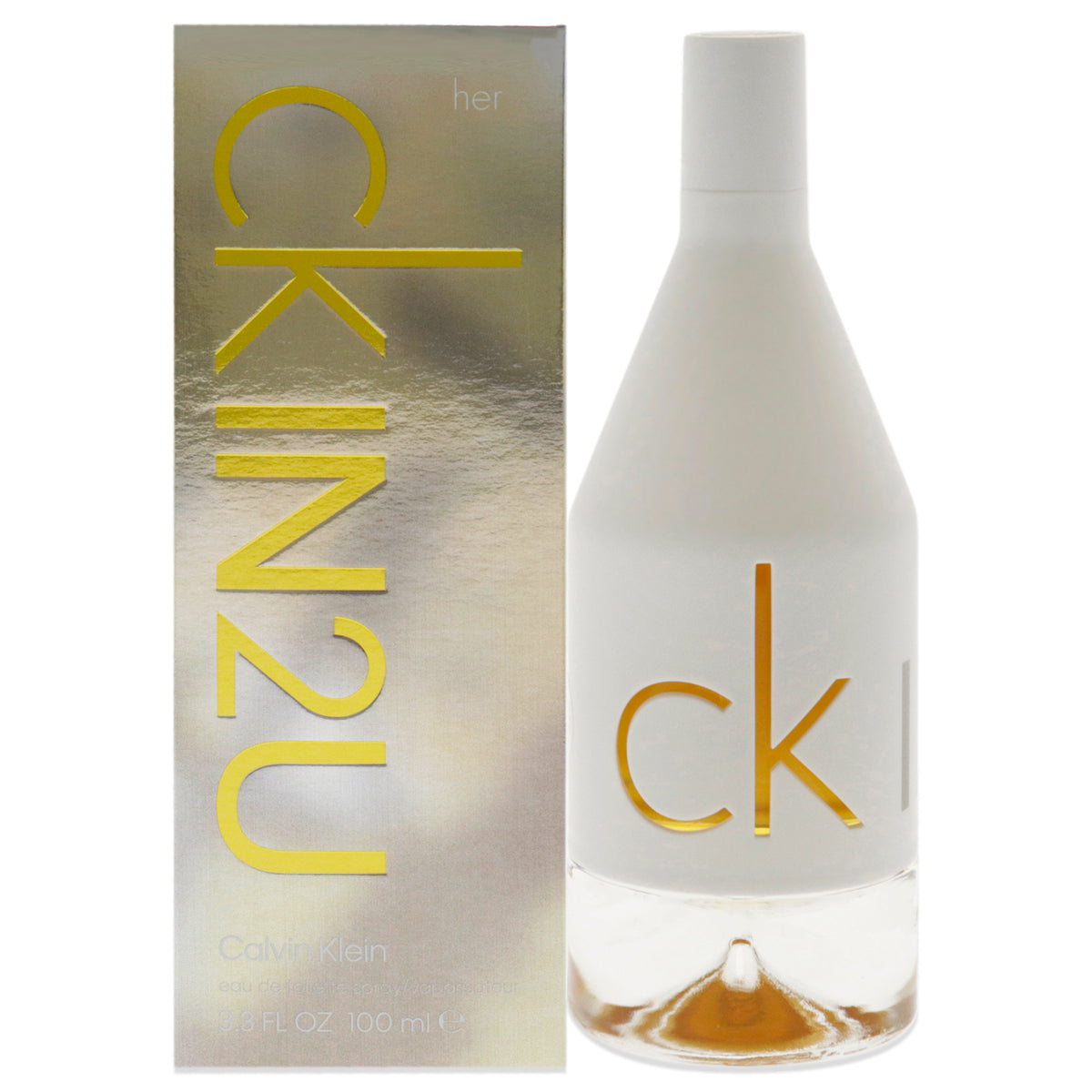 CKIN2U by Calvin Klein for Women  33 oz EDT Spray