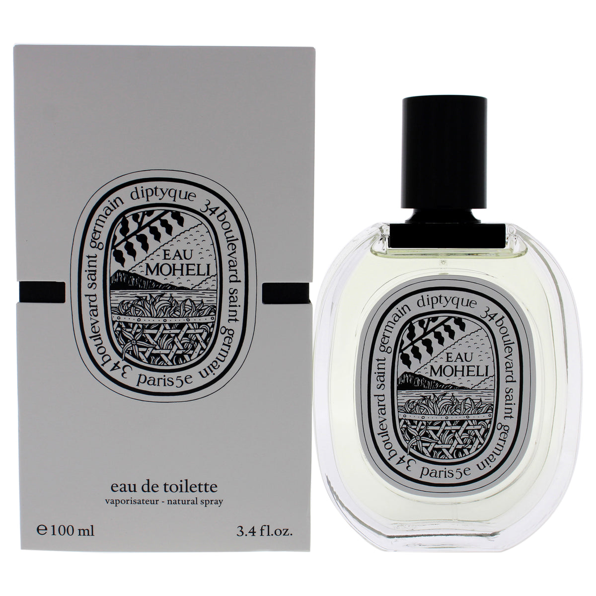 Eau Moheli by Diptyque for Women  34 oz EDT Spray