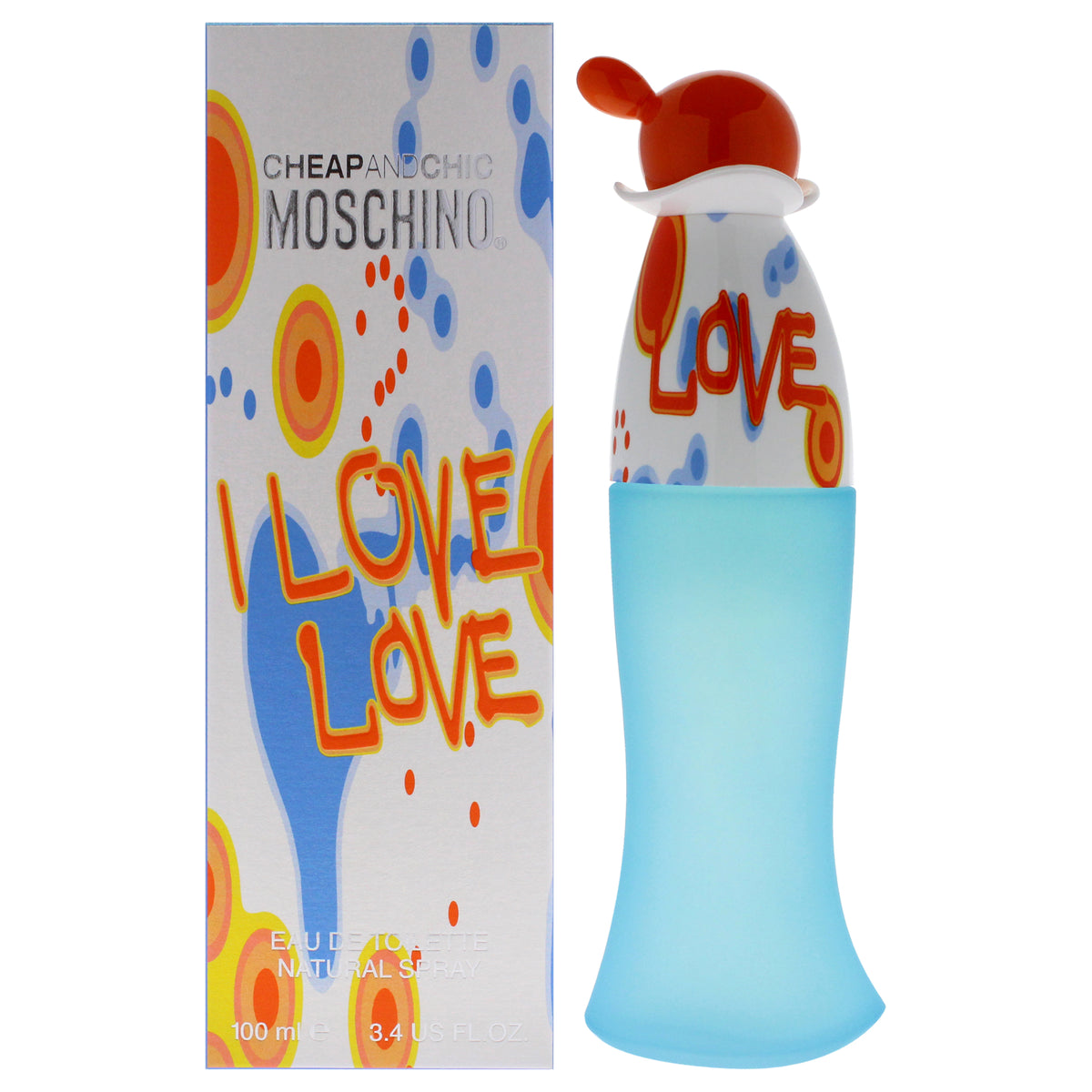 I Love Love Cheap And Chic by Moschino for Women  34 oz EDT Spray