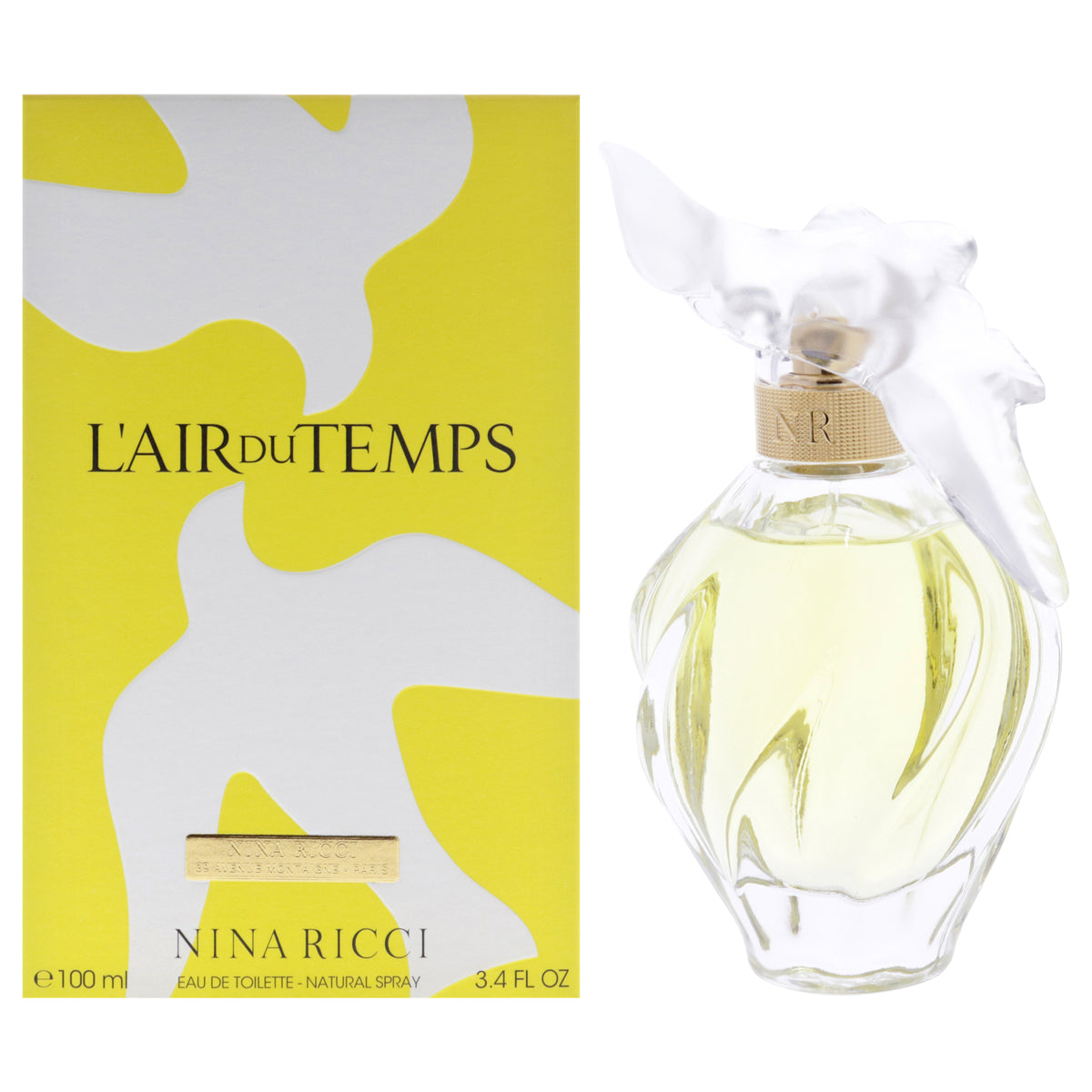 Lair du Temps by Nina Ricci for Women  34 oz EDT Spray