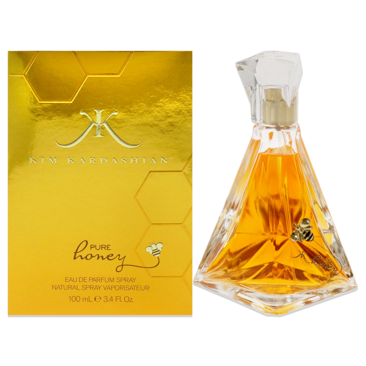 Pure Honey by Kim Kardashian for Women  34 oz EDP Spray