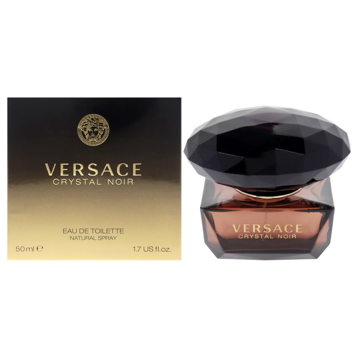 Versace Crystal Noir by Versace for Women  17 oz EDT Spray