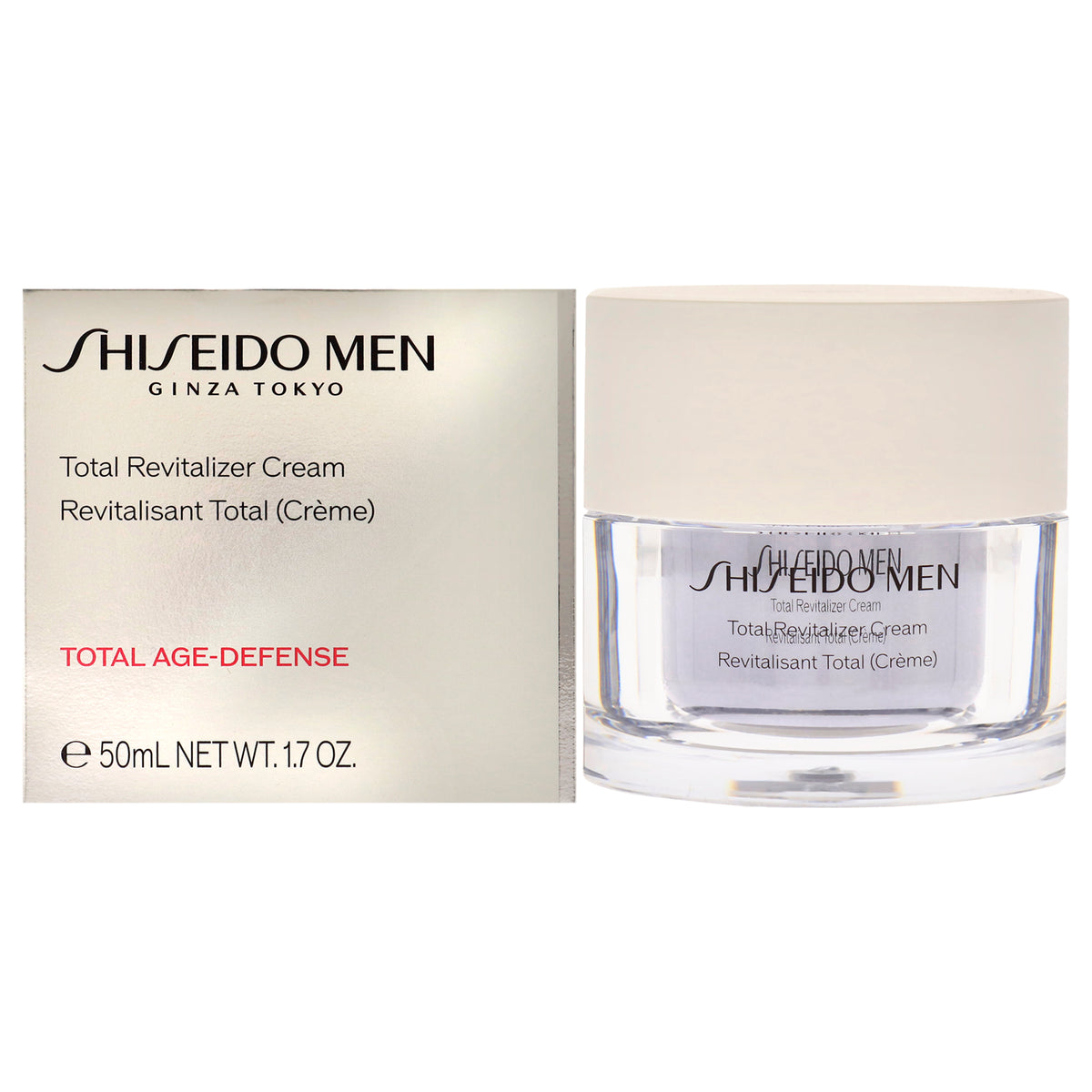 Total Revitalizer Cream by Shiseido for Men  17 oz Cream