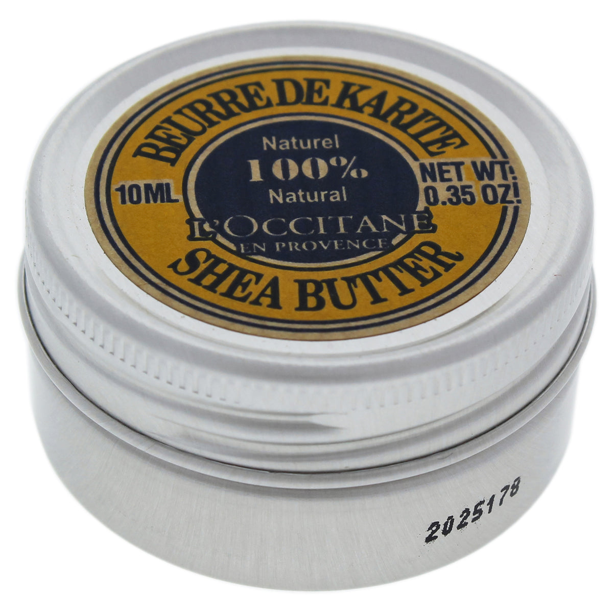 100 Percent Pure Shea Butter by LOccitane for Unisex  035 oz Balm