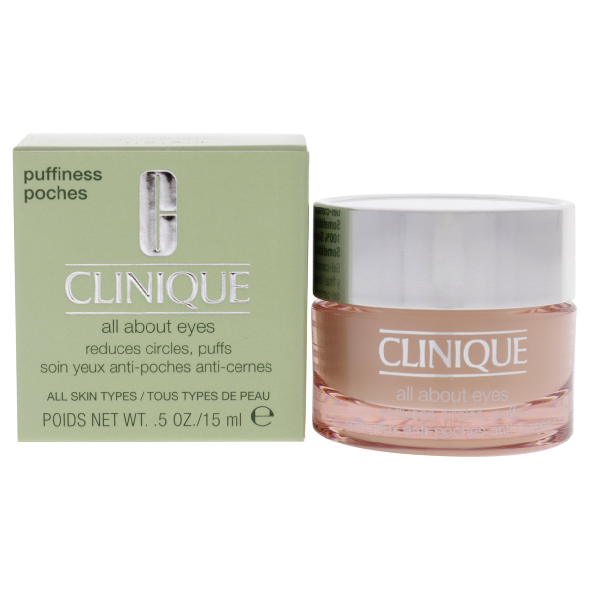 All About Eyes by Clinique for Unisex  05 oz Cream