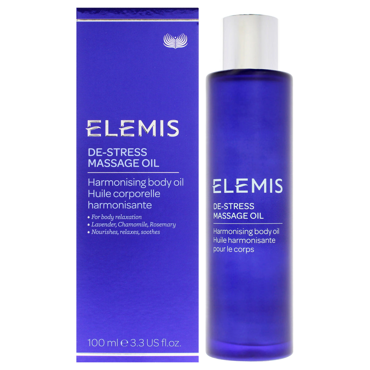 DeStress Massage Oil by Elemis for Unisex  33 oz Oil