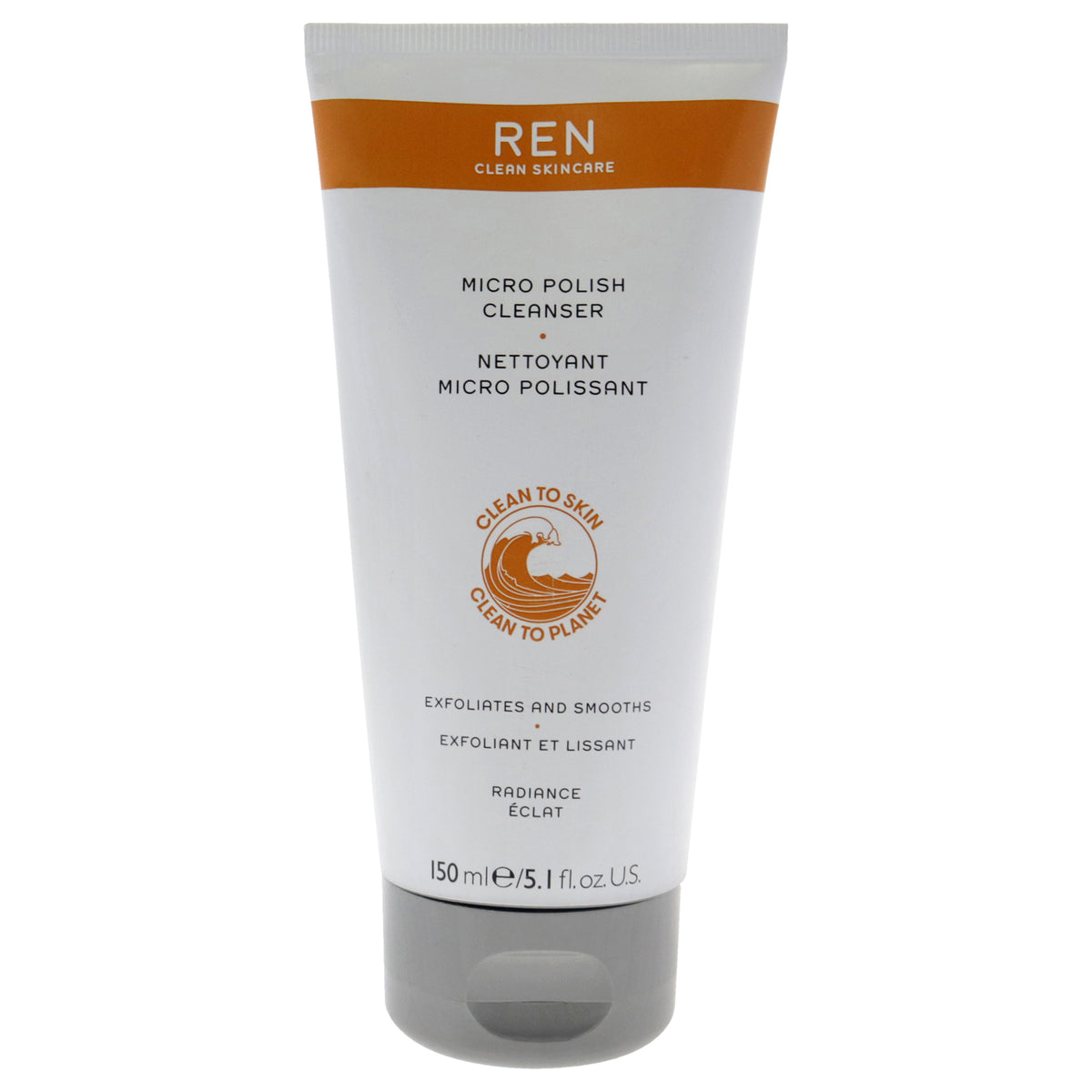 Radiance Micro Polish Cleanser by REN for Unisex  51 oz Cleanser