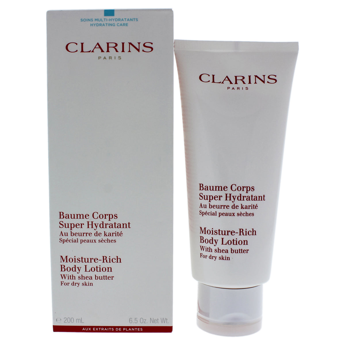 Moisture Rich Body Lotion with Shea Butter  Dry Skin by Clarins for Unisex  65 oz Body Lotion