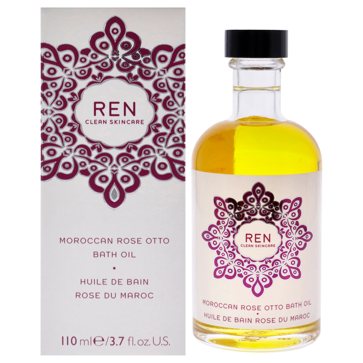 Moroccan Rose Otto Bath Oil by REN for Unisex  37 oz Oil