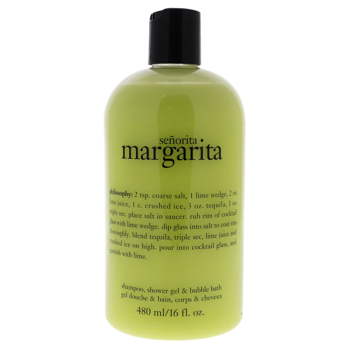 Senorita Margarita by Philosophy for Unisex  16 oz Shampoo  Shower Gel and Bubble Bath