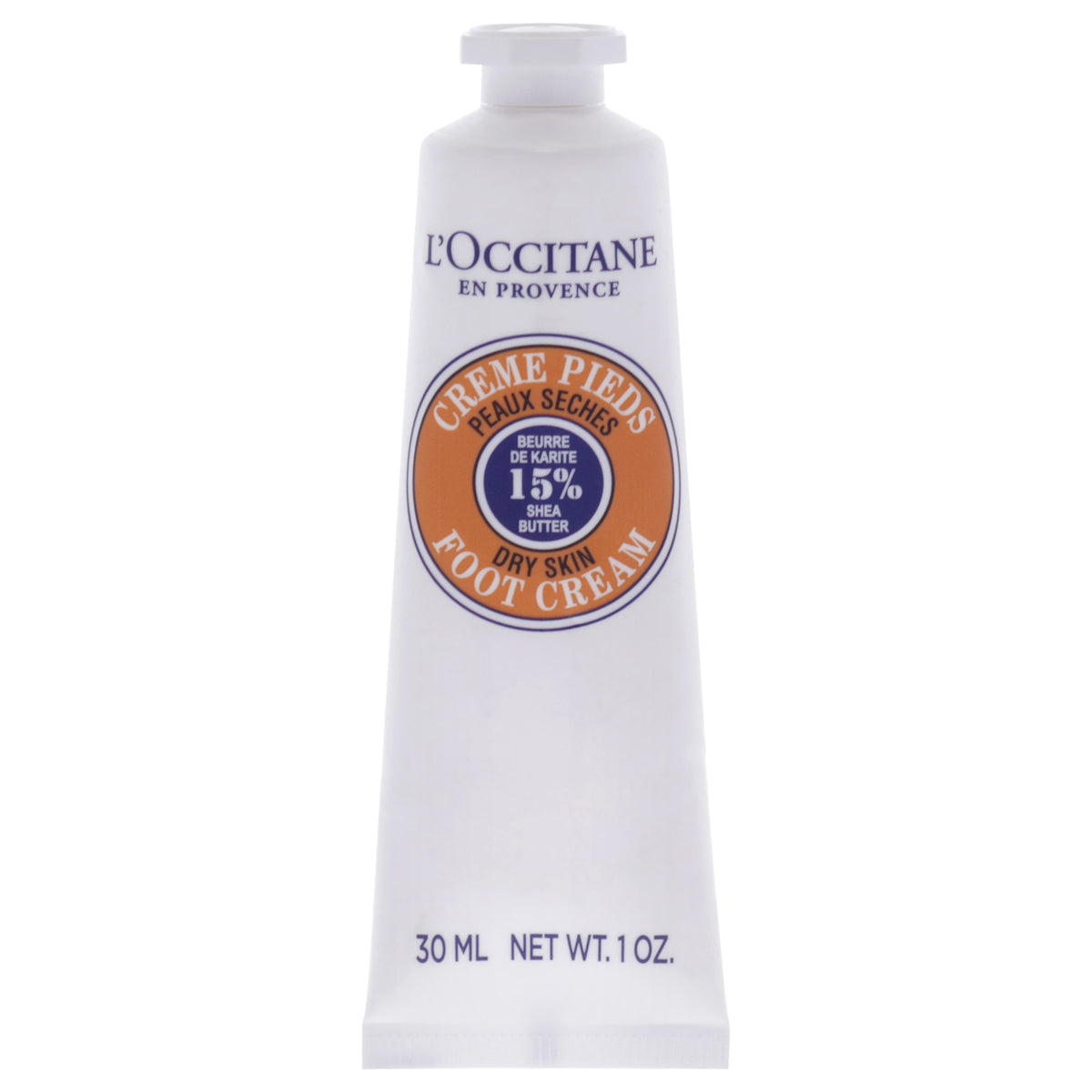 Shea Butter Foot Cream  Dry Skin by LOccitane for Unisex  1 oz Cream