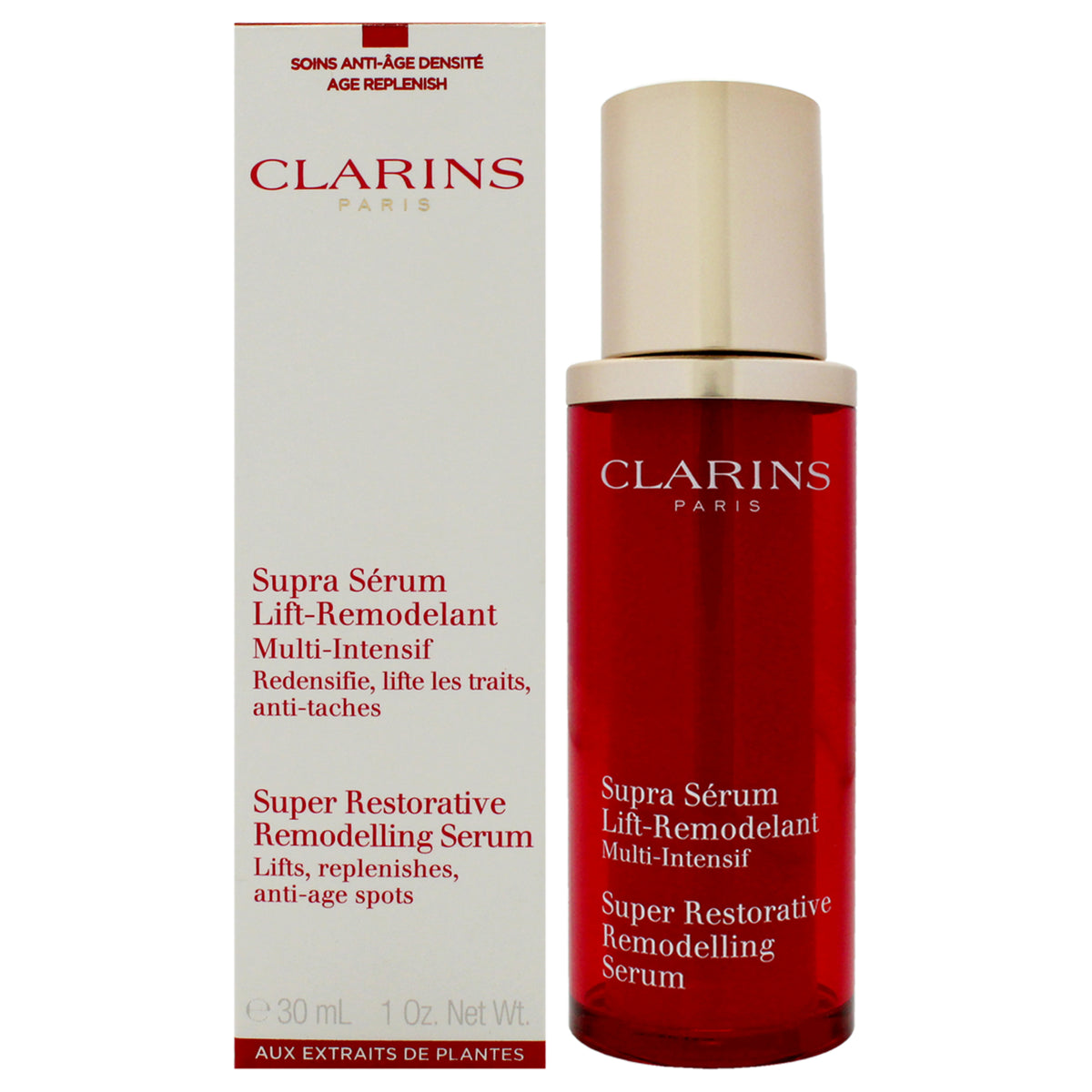 Super Restorative Remodelling Serum by Clarins for Unisex  1 oz Serum