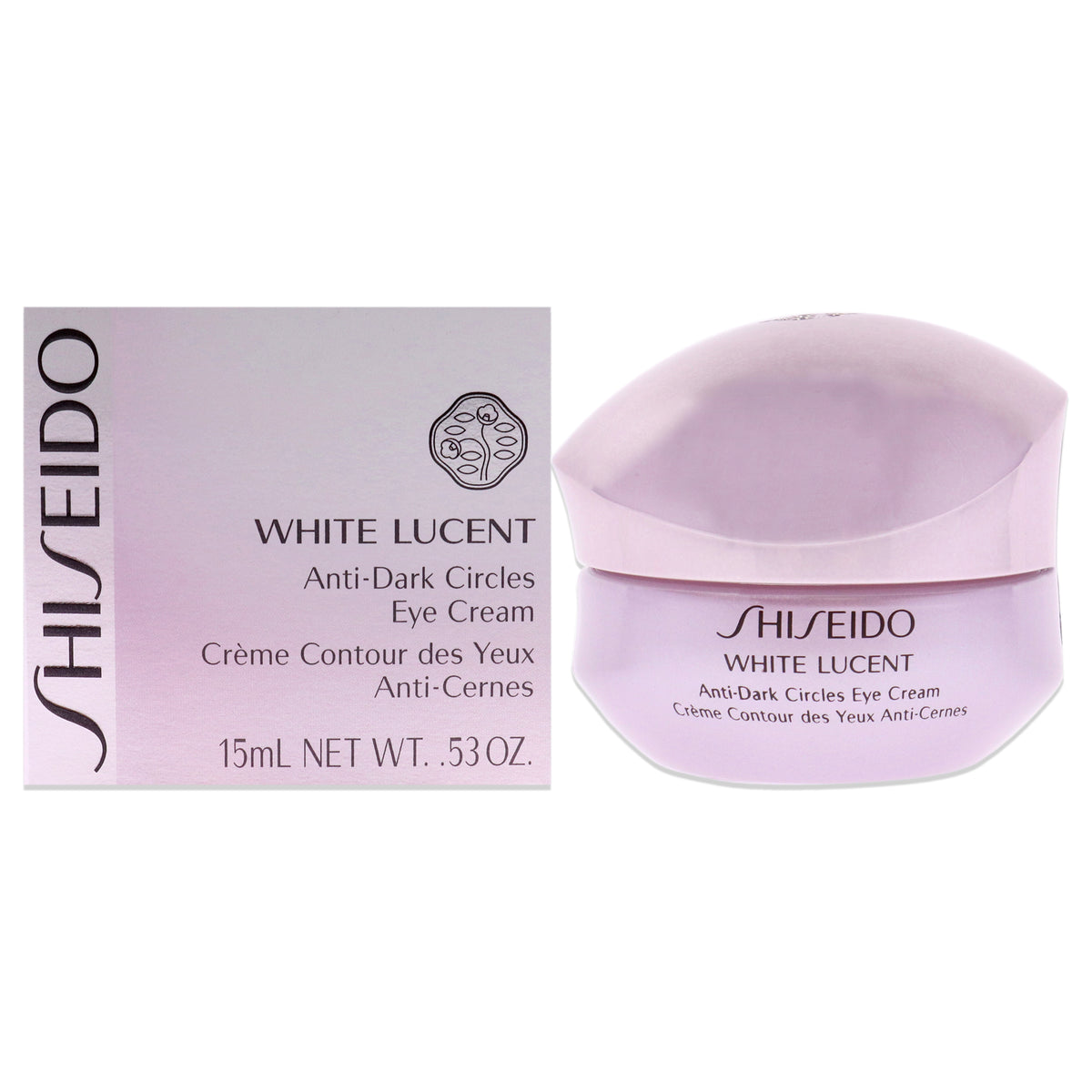 White Lucent AntiDark Circles Eye Cream by Shiseido for Unisex  053 oz Cream