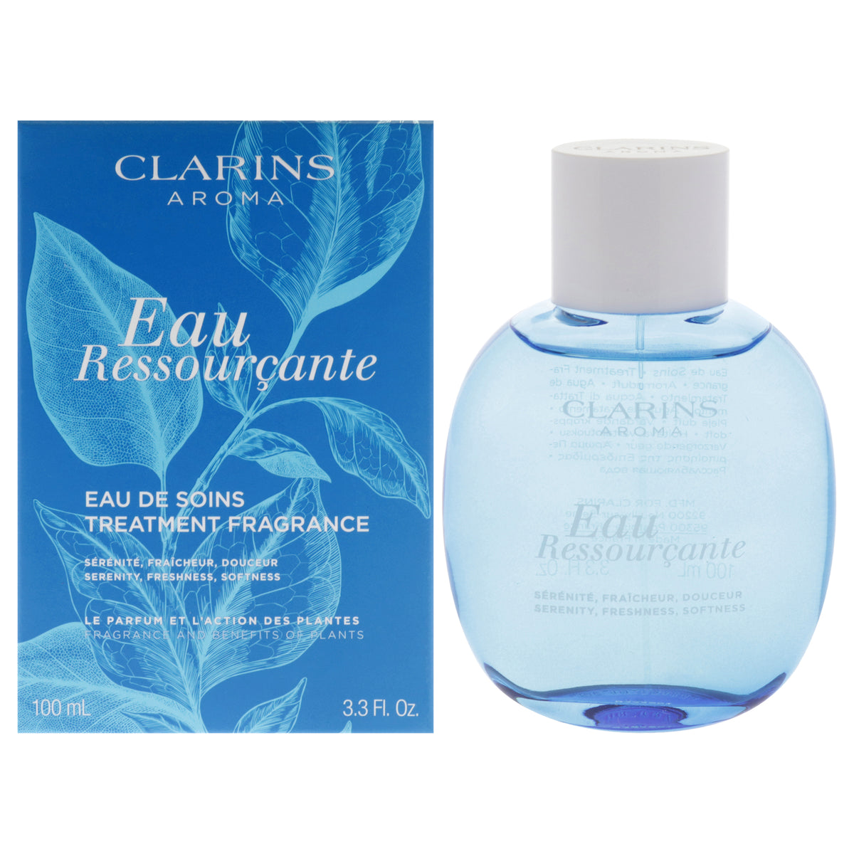 Eau Ressourcante Treatment Fragrance by Clarins for Women  33 oz Treatment