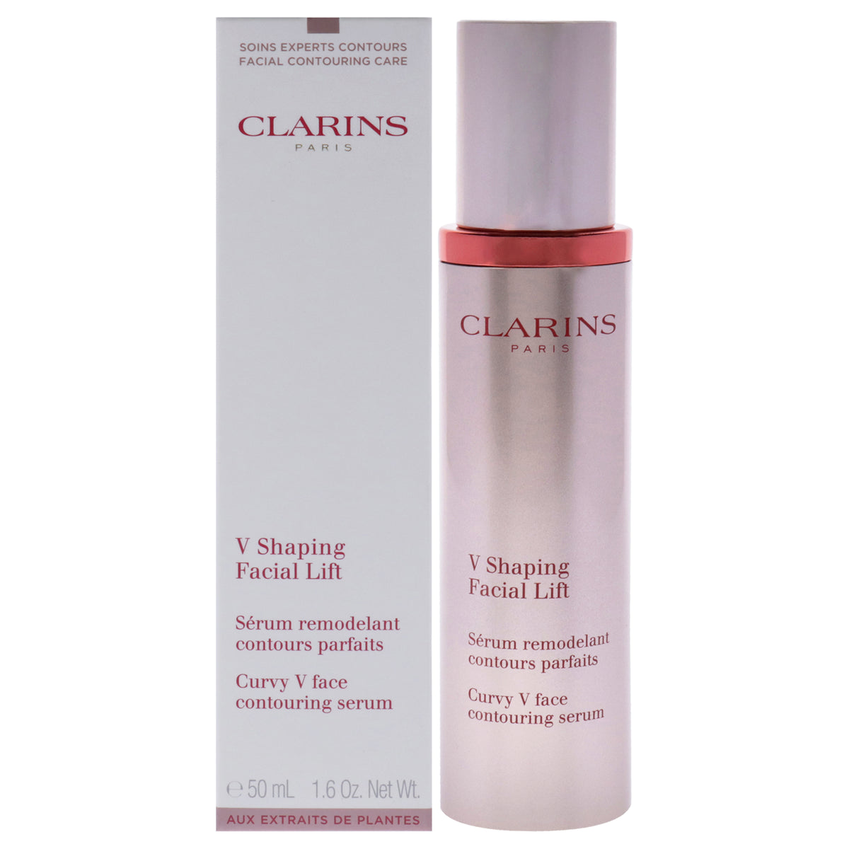 V Shaping Facial Lift Serum by Clarins for Women  16 oz Serum