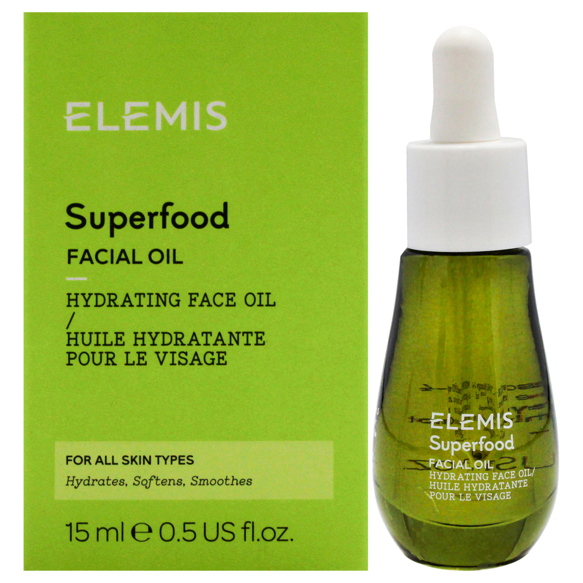 Superfood Facial Oil by Elemis for Women  05 oz Oil