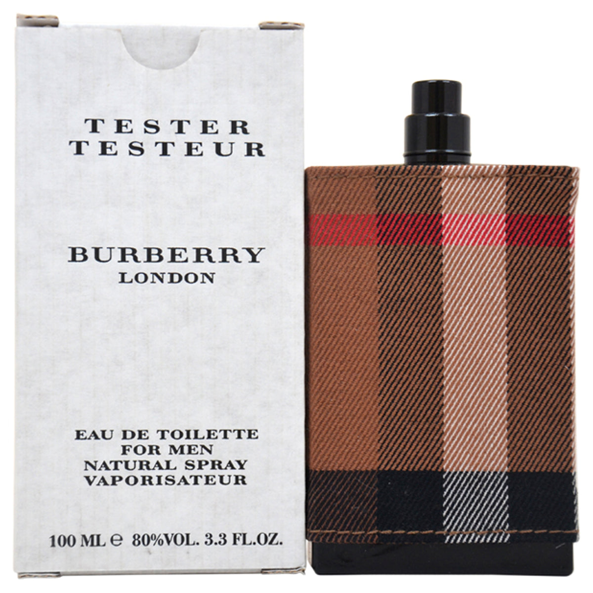 Burberry London by Burberry for Men  33 oz EDT Spray Tester