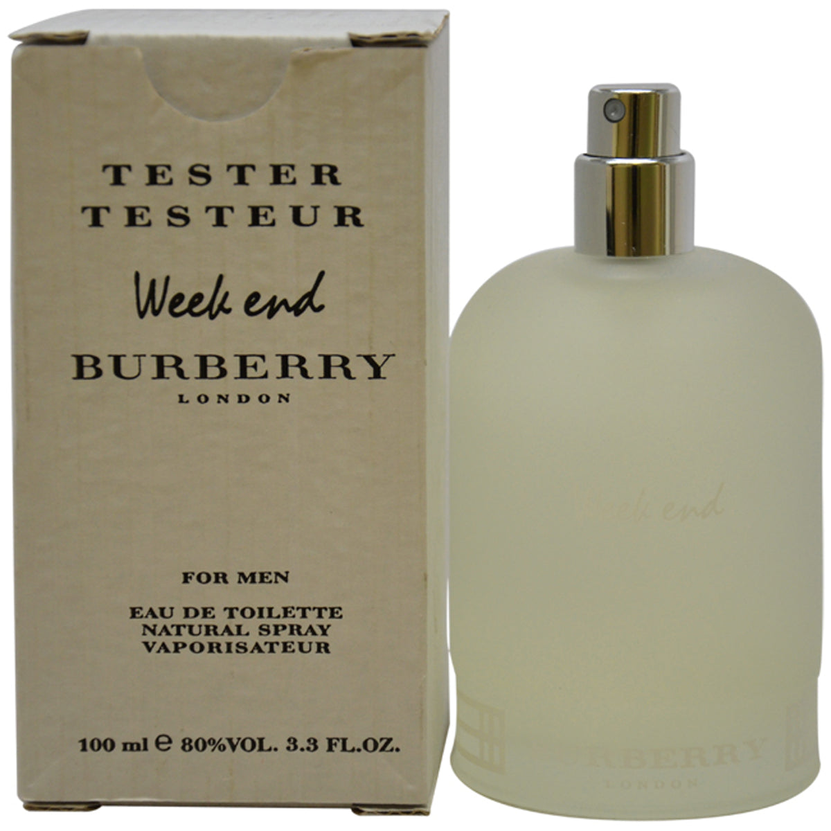 Burberry Weekend by Burberry for Men  33 oz EDT Spray Tester