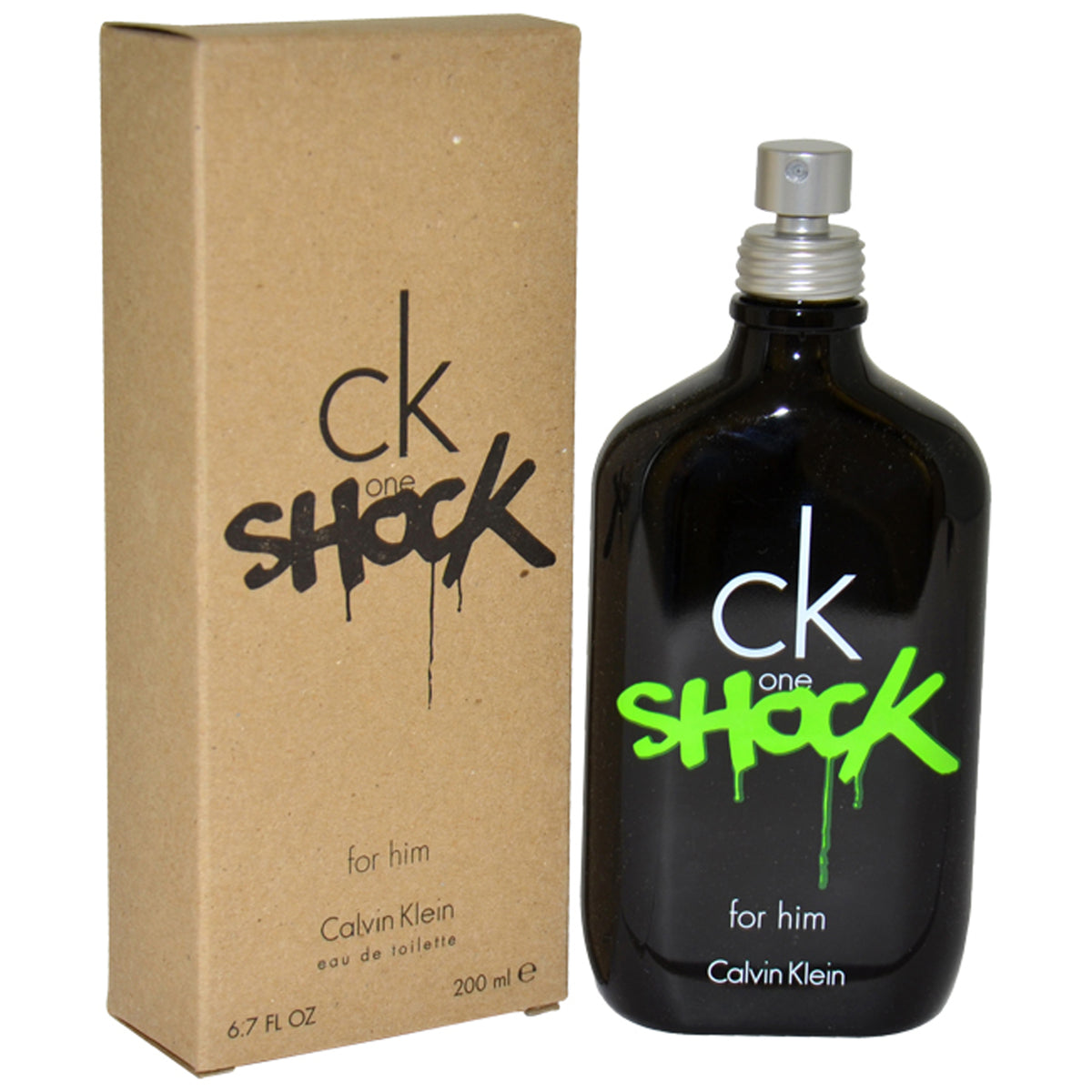 CK One Shock For Him by Calvin Klein for Men  67 oz EDT Spray Tester