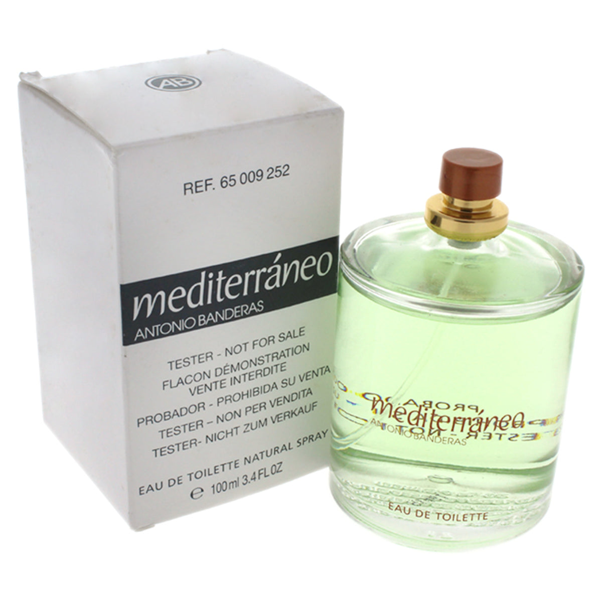 Mediterraneo by Antonio Banderas for Men  34 oz EDT Spray Tester