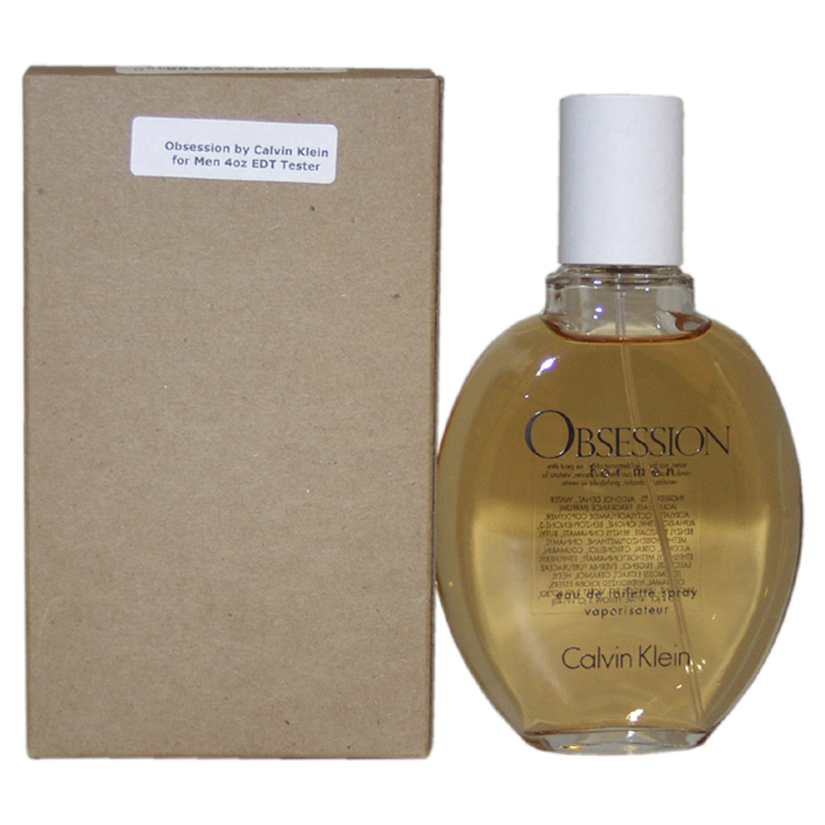 Obsession by Calvin Klein for Men  42 oz EDT Spray Tester