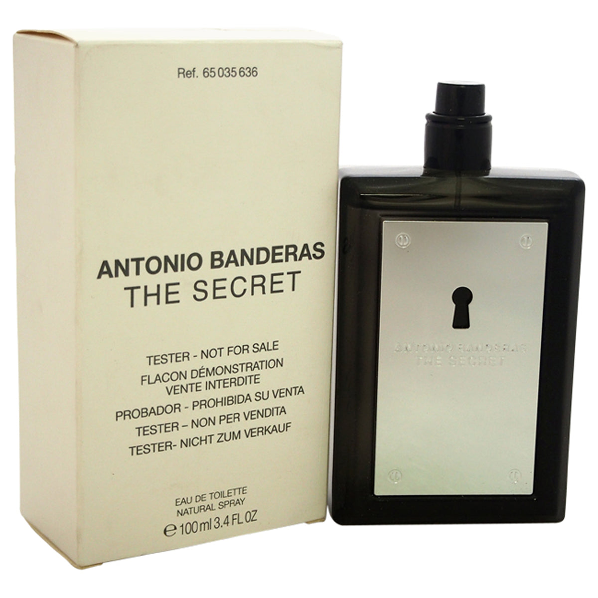 The Secret by Antonio Banderas for Men  34 oz EDT Spray Tester