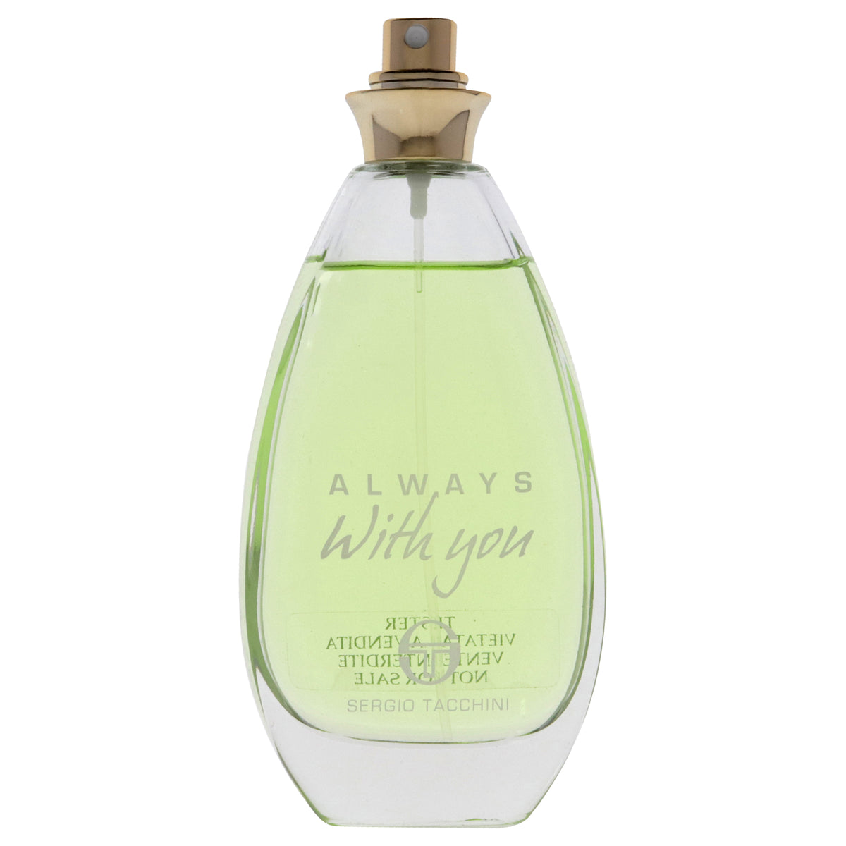 Always With You by Sergio Tacchini for Women  33 oz EDT Spray Tester