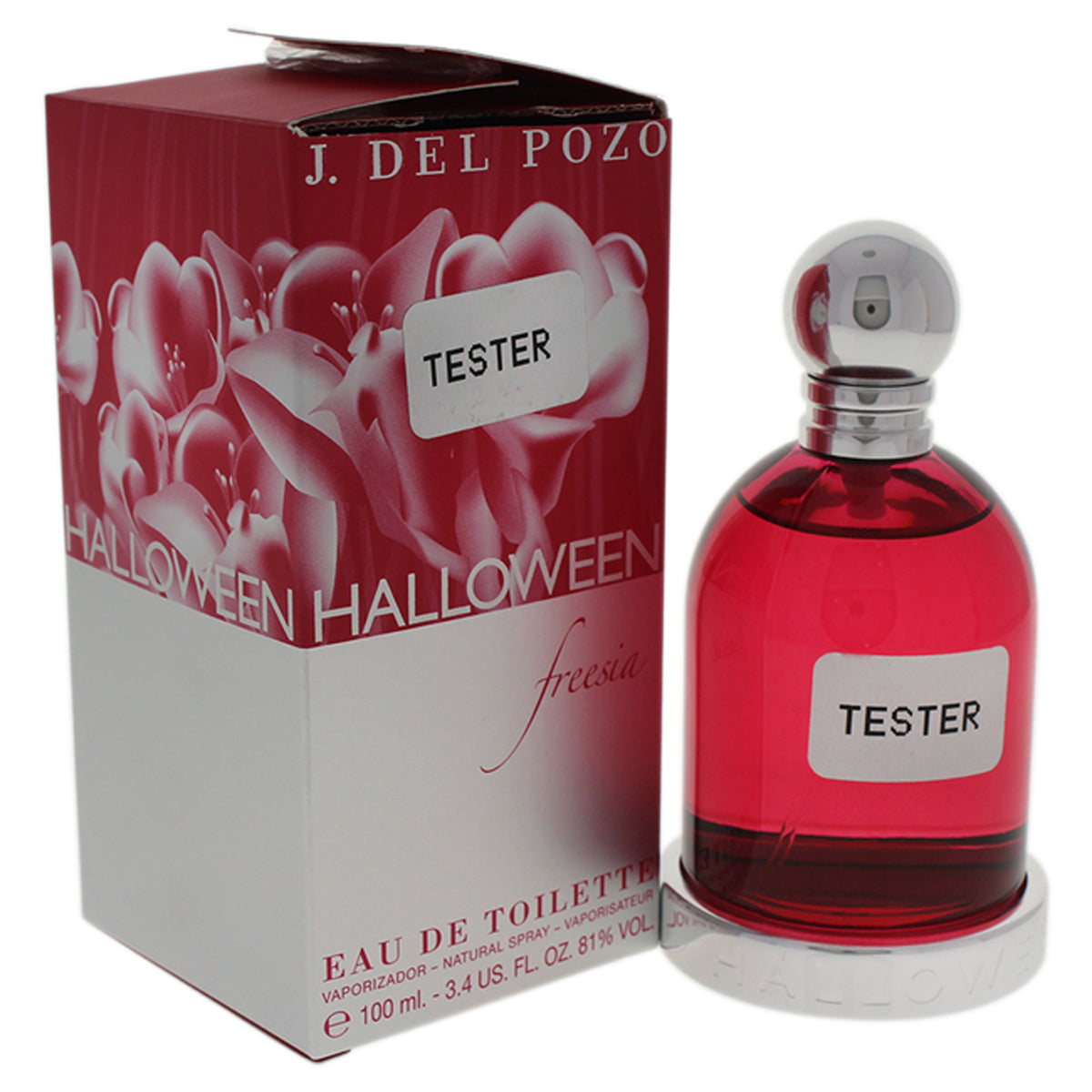 Halloween Freesia by J Del Pozo for Women  34 oz EDT Spray Tester