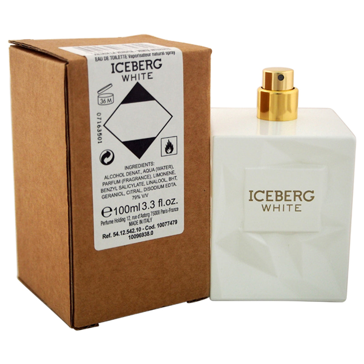 Iceberg White by Iceberg for Women  33 oz EDT Spray Tester