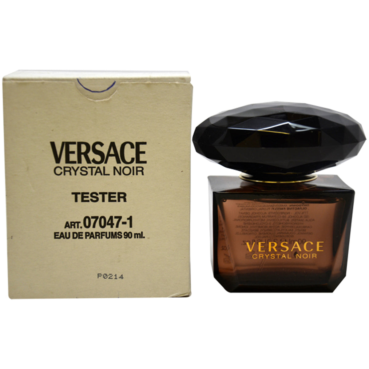 Versace Crystal Noir by Versace for Women  3 oz EDP Spray Tester