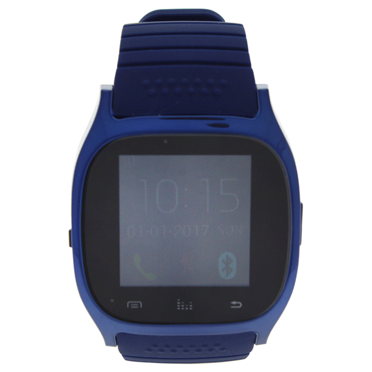 EKC3 Montre Connectee Silicone Strap Smart Watch  Blue by Eclock for Unisex  1 Pc Watch