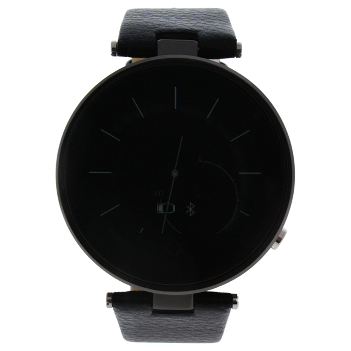 EKE1 Montre Connectee Leather Strap Smart Watch  Black by Eclock for Unisex  1 Pc Watch