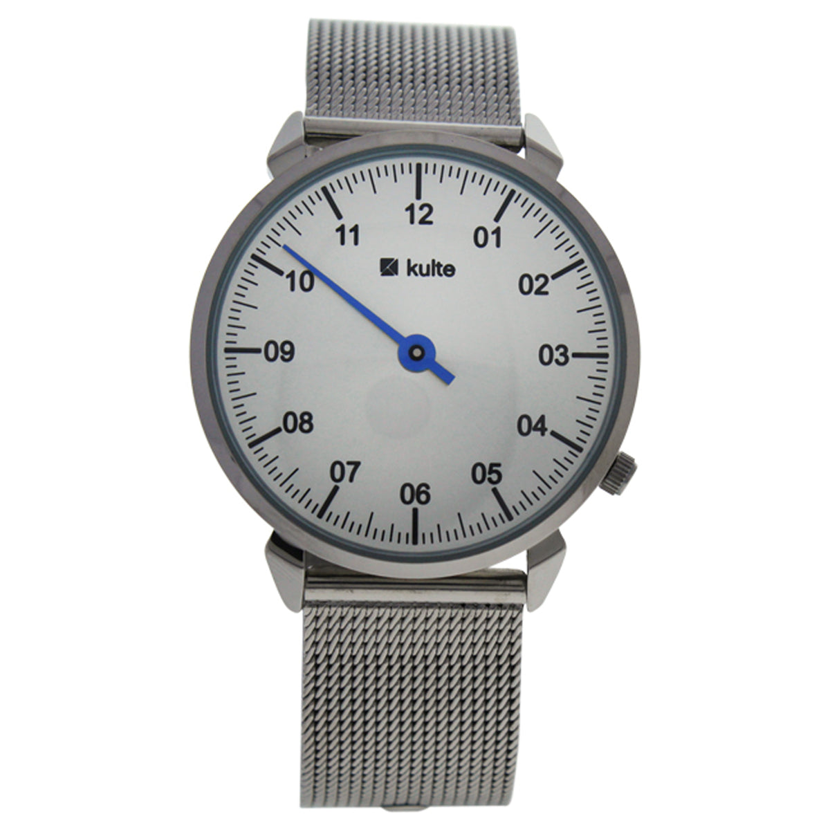 KU150011 Silver Stainless Steel Mesh Bracelet Watch by Kulte for Unisex  1 Pc Watch