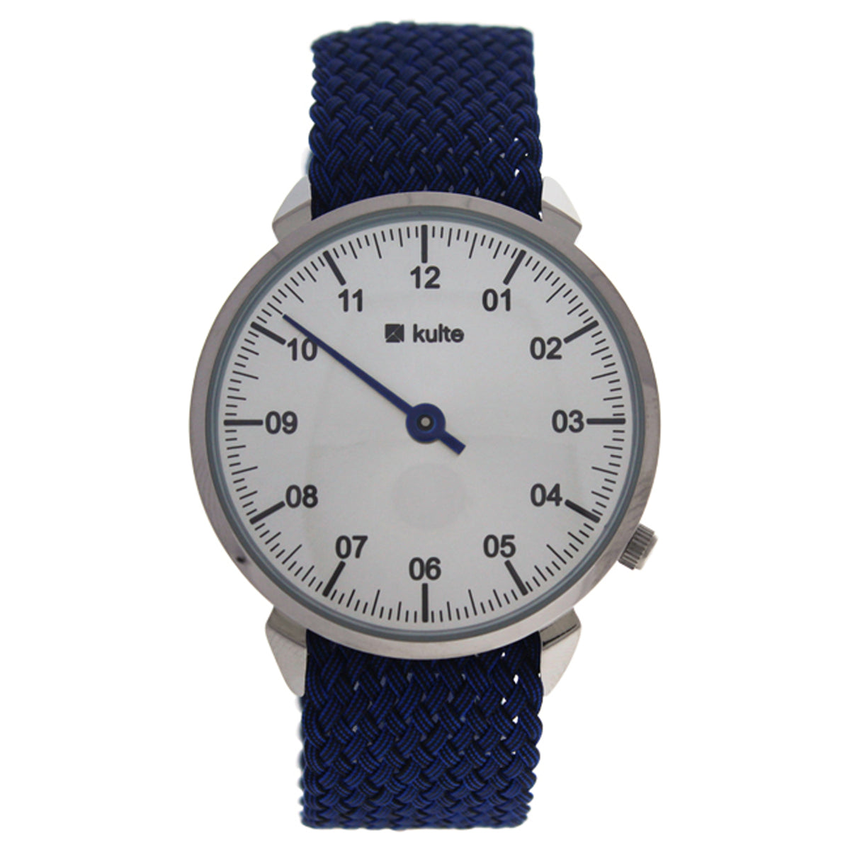 KUTPBL Forever  SilverBlue Nylon Strap Watch by Kulte for Unisex  1 Pc Watch