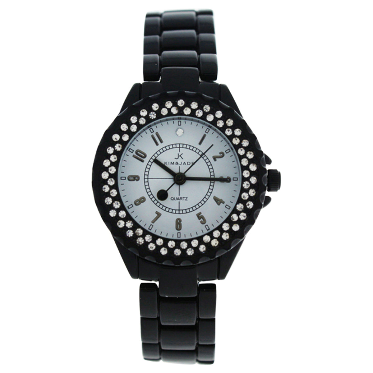 2033LBW Black Stainless Steel Bracelet Watch by Kim  Jade for Women  1 Pc Watch