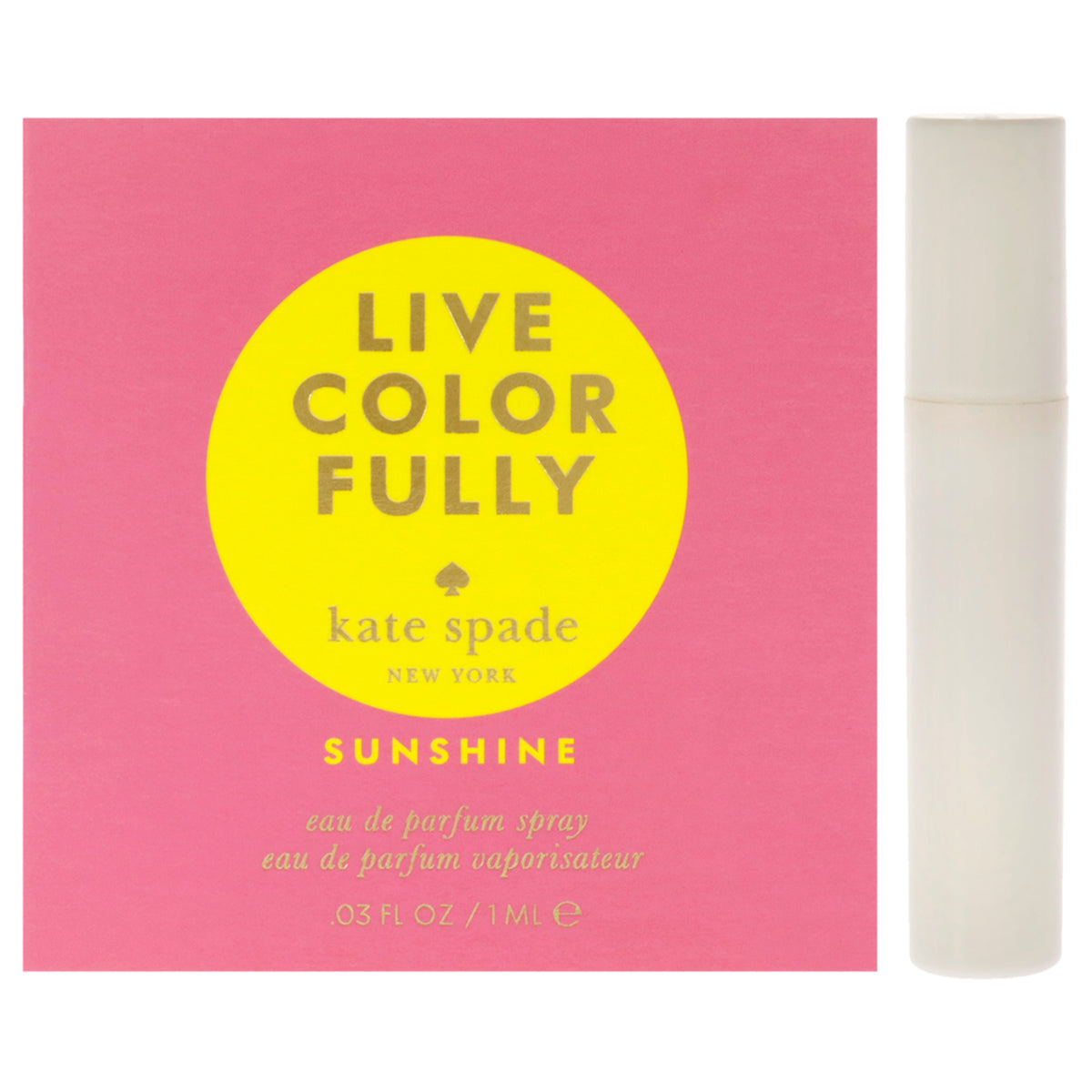 Live Colorfully by Kate Spade for Women  003 oz EDP Spray Vial Mini