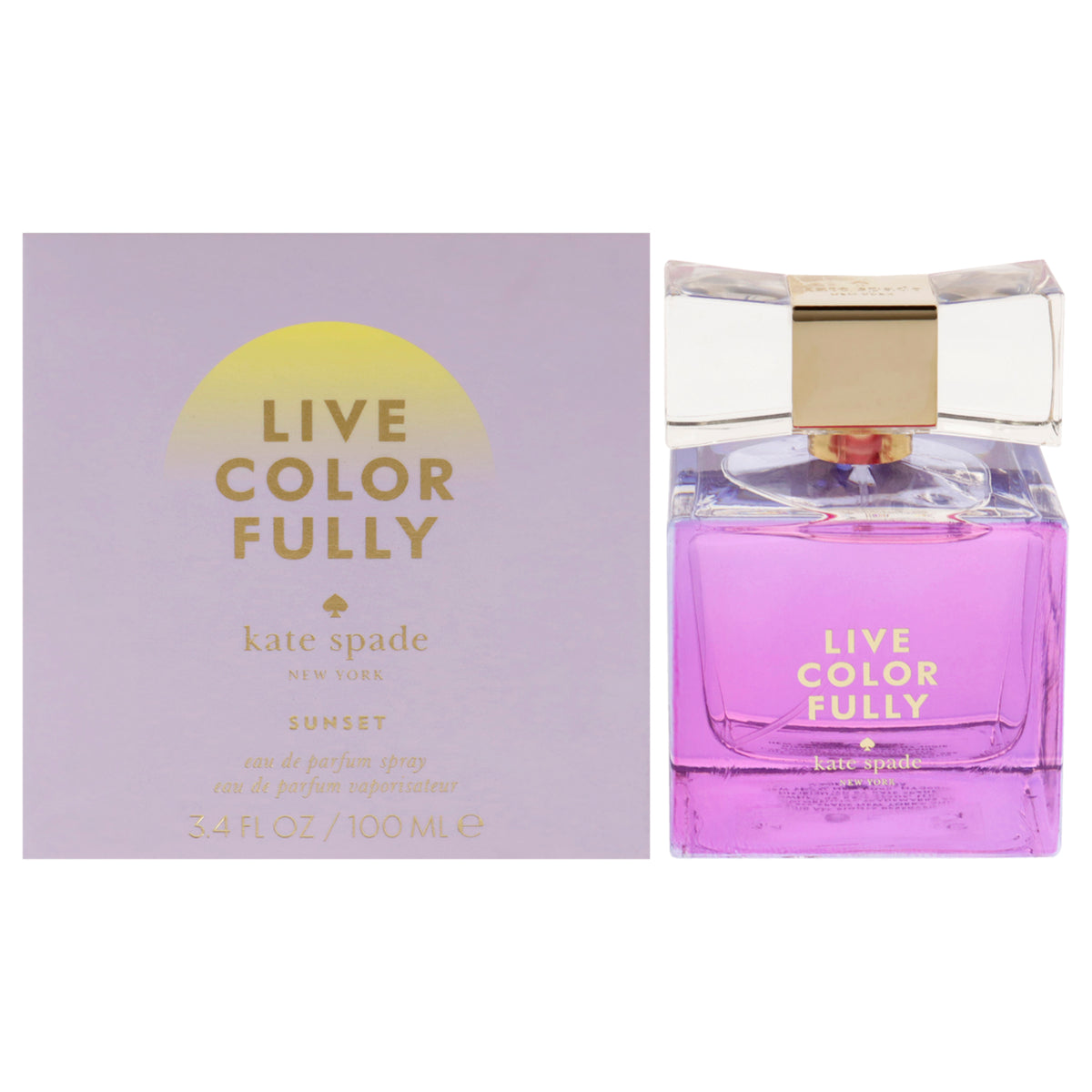 Live Colorfully Sunset by Kate Spade for Women  34 oz EDP Spray Tester