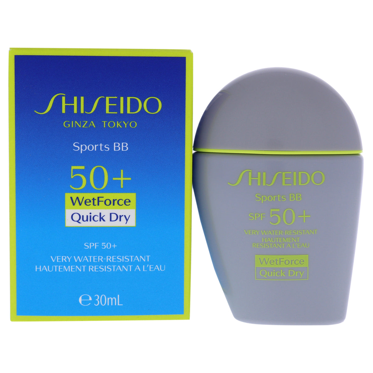 Sports BB WetForce SPF 50  Medium by Shiseido for Unisex  1 oz Sunscreen