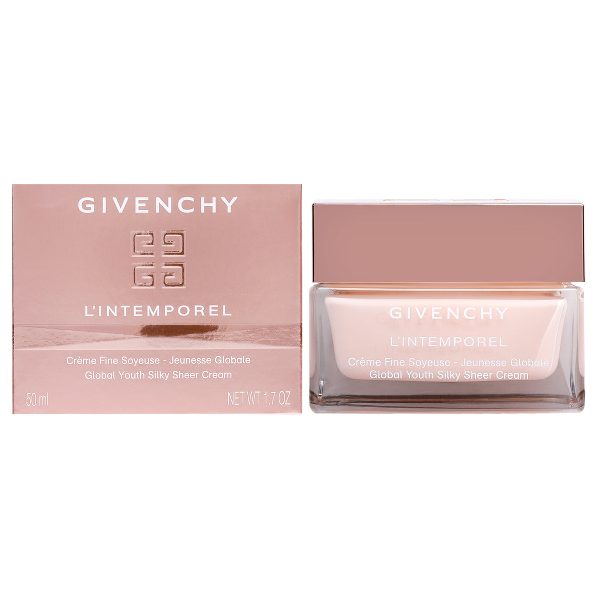 LIntemporel Global Youth Silky Sheer Cream by Givenchy for Women  17 oz Cream