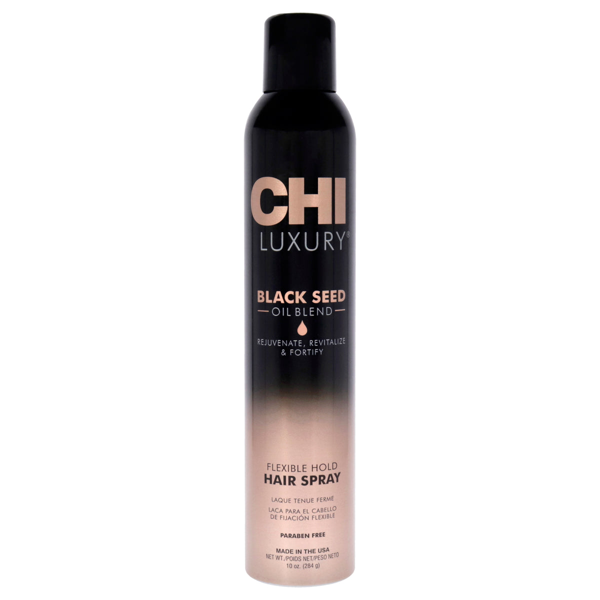 Luxury Black Seed Oil Flexible Hold Hairspray by CHI for Unisex  10 oz Hair Spray