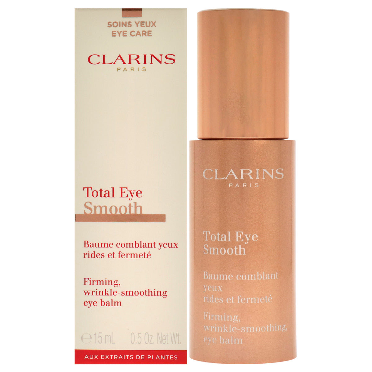 Total Eye Smooth Eye Balm by Clarins for Unisex  05 oz Balm